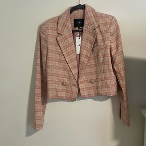 Women’s pink blazer